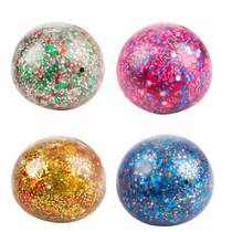 Knijpbal gevuld met glittergel