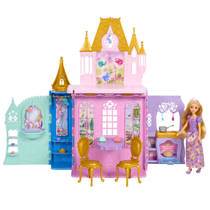 Disney Princess Rapunzel kasteel en modepop speelset