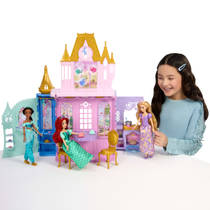 Disney Princess Rapunzel kasteel en modepop speelset productafbeelding 2