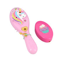 FunLockets geheime haarborstel met glinsters productafbeelding 3