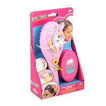 FunLockets geheime haarborstel met glinsters productafbeelding 2