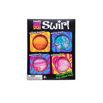 NeeDoh Teenie Swirl groovy globs multipack 4-delig productafbeelding 9
