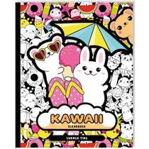 Kawaii kleurboek Summertime