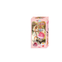 Poppenwagen met inklapbare kap - roze productafbeelding 5