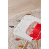 BABY born hoge kinderstoel - rood productafbeelding 6