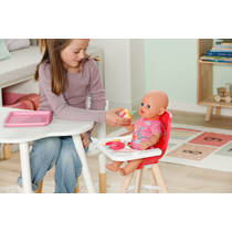BABY born hoge kinderstoel - rood productafbeelding 7