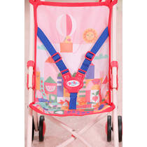 BABY born roze wandelwagen met tas productafbeelding 3