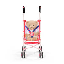 BABY born roze wandelwagen met tas productafbeelding 5