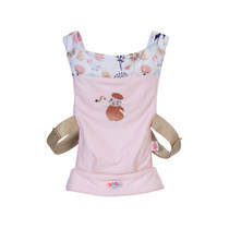 BABY born draagzak met bloemen
