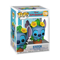 Funko Pop! figuur Disney Lilo & Stitch Stitch in plants productafbeelding 2