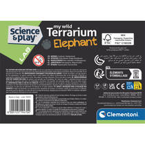 Clementoni Wetenschap & Spel My Wild Terrarium olifant productafbeelding 7