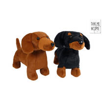 Take Me Home teckel pluchen knuffel - 33 cm productafbeelding 2