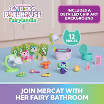 Gabby's Poppenhuis Fairylandia kamer Meerminkats badkamer productafbeelding 4