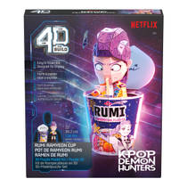 4D Build: KPop Demon Hunters 3D-puzzel Rumi-kommetje met ramyeon productafbeelding 3