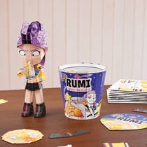 4D Build: KPop Demon Hunters 3D-puzzel Rumi-kommetje met ramyeon productafbeelding 5