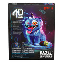 4D Build: KPop Demon Hunters 3D-puzzel Derpy Tiger & Sussie Bird productafbeelding 6