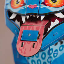 4D Build: KPop Demon Hunters 3D-puzzel Derpy Tiger & Sussie Bird productafbeelding 5