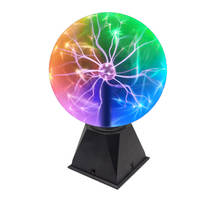 Plasma Ball lamp met 3 kleuren - 45 cm productafbeelding 3