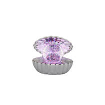 LED glitter lamp schelp productafbeelding 4