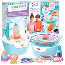 Make it Real 2-in-1 mini pottenbak & draaikunst studio