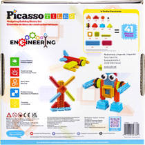 PicassoTiles Hedgehog bouwblokken set 41-delig productafbeelding 10