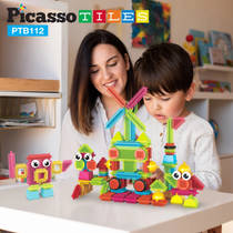 Picasso Tiles Hedgehog bouwblokken set 112-delig productafbeelding 5