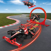 Gear2Play Drive & Fly Drone Racer - rood productafbeelding 4