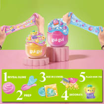 Gui Gui Fruit Glow deluxe slijm productafbeelding 2