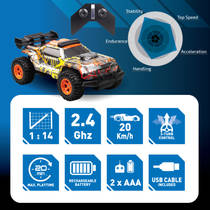 Op afstand bestuurbare Exost Pro Turbo Truggy productafbeelding 2