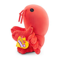 Hug-A-Lumps medium knuffel Lobster Lenny S2 - 60 cm productafbeelding 3