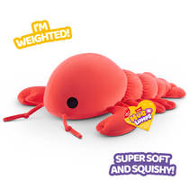 Hug-A-Lumps medium knuffel Lobster Lenny S2 - 60 cm productafbeelding 4