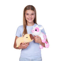 Hug-A-Lumps capybara verzwaarde knuffel Connie - 35 cm productafbeelding 3