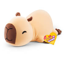 Hug-A-Lumps capybara verzwaarde knuffel Connie - 35 cm hoofdafbeelding product