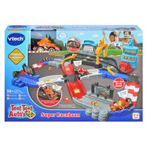 VTech Toet Toet Auto's Super Racebaan en Senn Snelheid productafbeelding 2