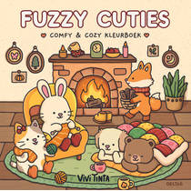 Fuzzy Cuties schattig comfy Vivi Tinta kleurboek