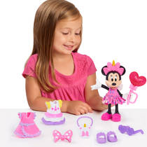 Disney Minnie Mouse Fabulous modepop + kleding en accessoires - paars productafbeelding 2