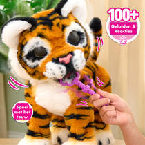 FurReal Gabby de Tijger groeiende en grommende knuffel productafbeelding 7