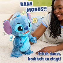 Disney Double Trouble Stitch interactieve pluchen knuffel productafbeelding 3