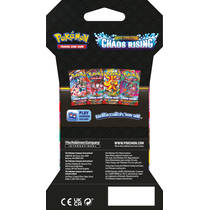 Pokémon TCG Mega Evolution Chaos Rising sleeved booster productafbeelding 5
