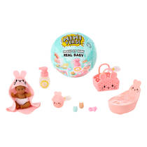 MGA's Miniverse Make It Mini Real Baby verzorgingspop hoofdafbeelding product