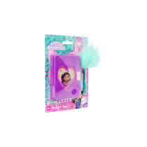 Gabby's Poppenhuis dagboekje met slot en fluffy pen productafbeelding 4