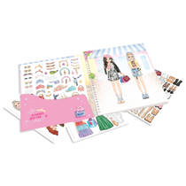 TOPModel Dress Me Up stickerboek Shopping Tour productafbeelding 3