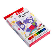 Bruynzeel Kids Twin Point viltstiften 20-delig productafbeelding 3