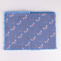 Disney Stitch pluchen notitieboek - blauw productafbeelding 3