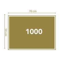 Clementoni puzzel The Holiday Shop - 1000 stukjes productafbeelding 5
