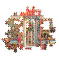Clementoni puzzel The Holiday Shop - 1000 stukjes productafbeelding 3