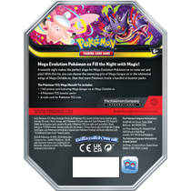 Pokémon TCG Mega Evolution Moonlit ex tin productafbeelding 4