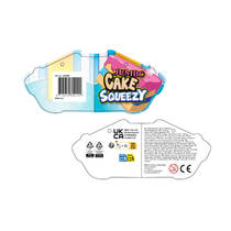 Jumbo squeeze taart - 12 x 12 cm productafbeelding 3