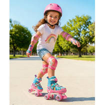 Move Quad Rainbow rolschaatsen - maat 30-33 productafbeelding 5