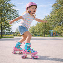 Move Quad Rainbow rolschaatsen - maat 30-33 productafbeelding 4